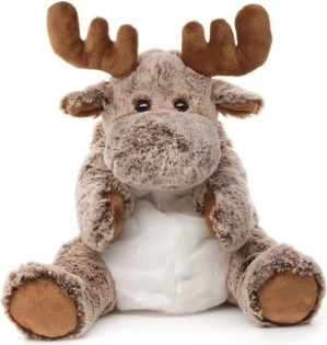 Sac à dos en peluche élan éco-responsable