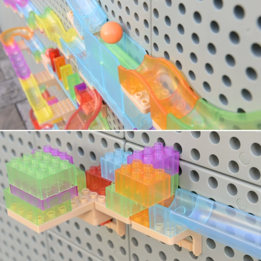 Marble run and gravity experiments