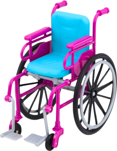Rollstuhl mit beweglichen Rädern