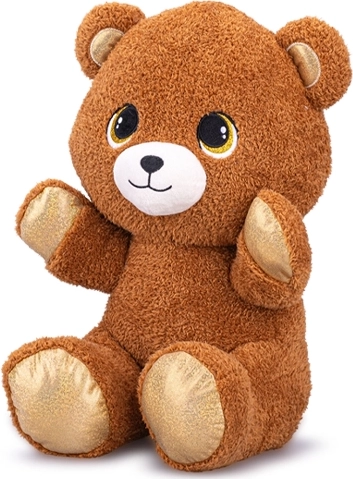 Plush sitting teddy bear 16.5 cm