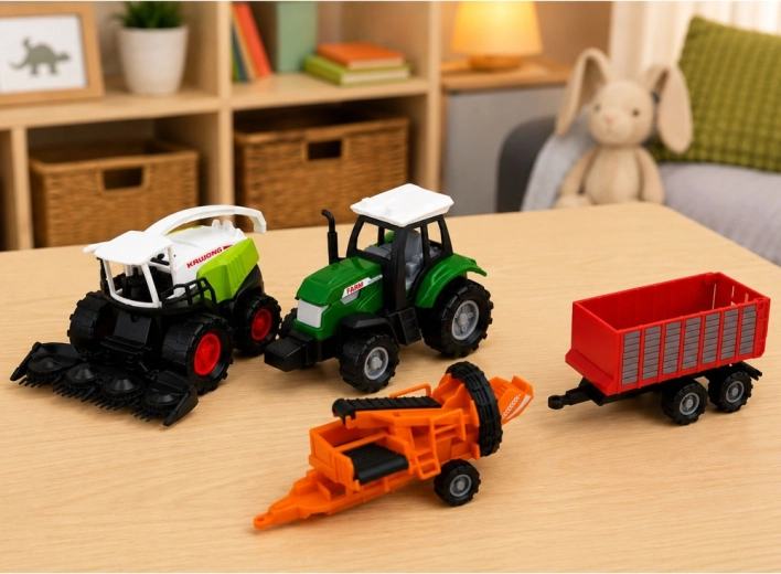 Four machines for complete farm play