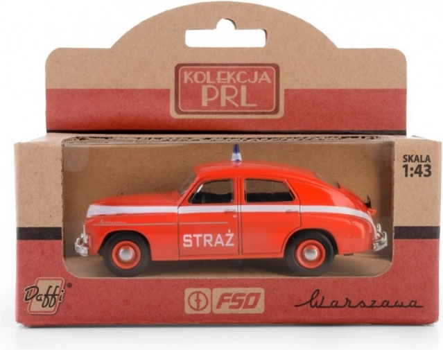 Communist Party Vehicle Warsaw M-20 Fire Brigade