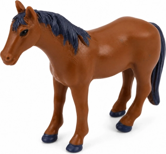 Set 3 pièces : tracteur, remorque et figurine de cheval