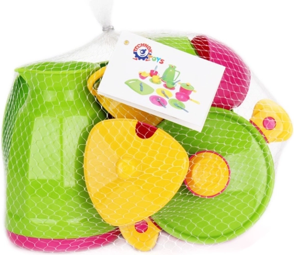 Praktische netverpakking voor onderweg en opruimen