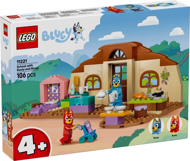 LEGO Bluey School with Rusty and Bluey