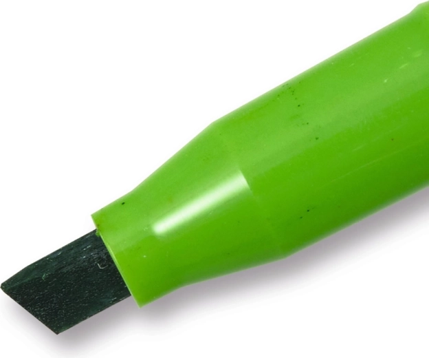 Pointe biseautée pour tracés fins et larges