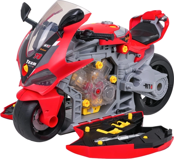 Opening sides and removable engine