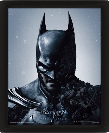 3D Batman-schilderij in lijst