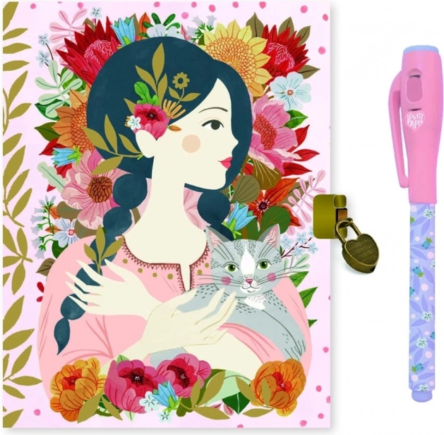 Journal secret avec stylo magique DJECO Oana