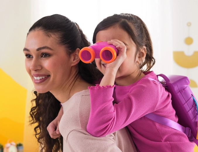 Binoculars for little explorers