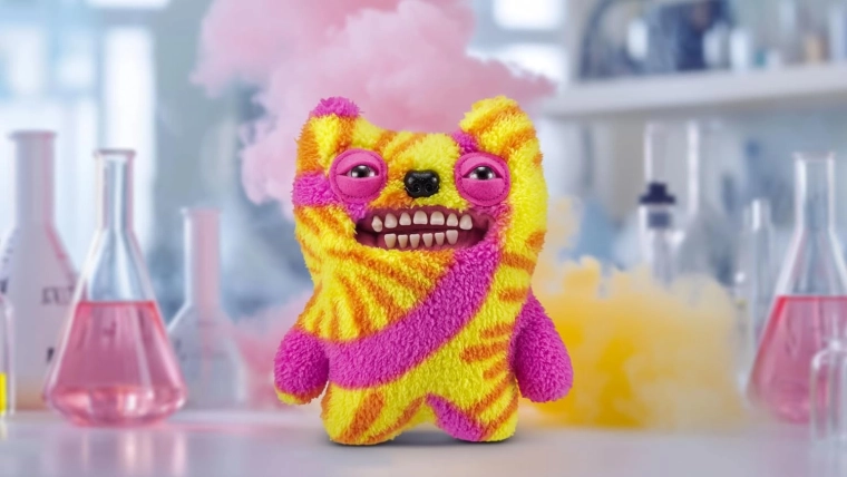 Auffälliger Tie-Dye-Look, der ins Auge fällt