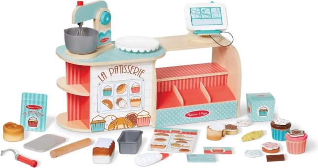 Wooden patisserie and bakery for kids