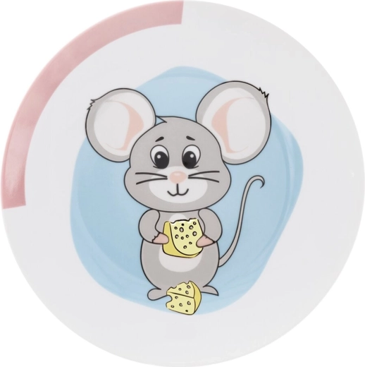 Motif souris joyeux pour des repas plus agréables
