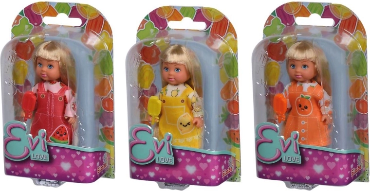 Evi Love Doll Fruit Popsicles, 3 types