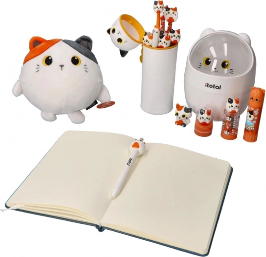 Schattige kattenmotieven voor creatief schrijven