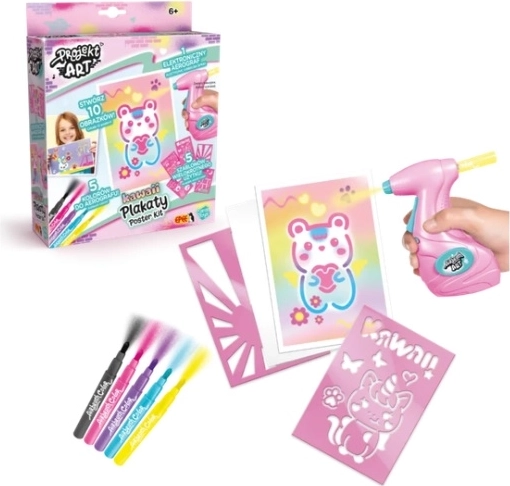 EPEE Project Art poster-making set with an electronic airbrush