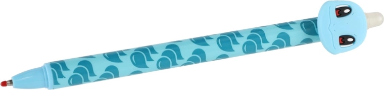 Click mechanism with integrated eraser