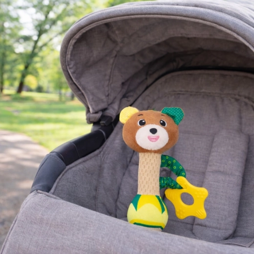 Licht en gemakkelijk vast te houden, voor thuis en in de kinderwagen