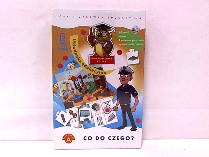 Quoi va où – puzzle éducatif