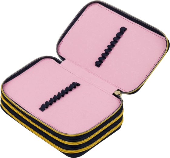 Elastic holders for thick crayons and markers