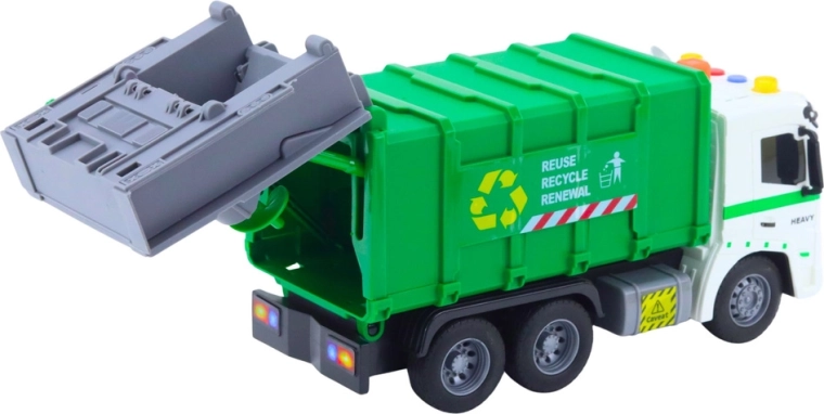 Functioneel hefmechanisme en te openen achterzijde