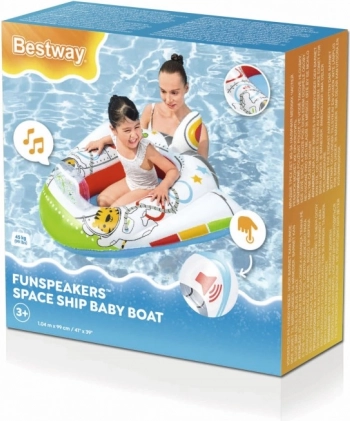 Bateau gonflable Bestway Funspeakers Vaisseau Spatial