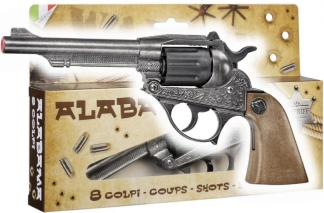 Capsule pistool cowboy acht-schots