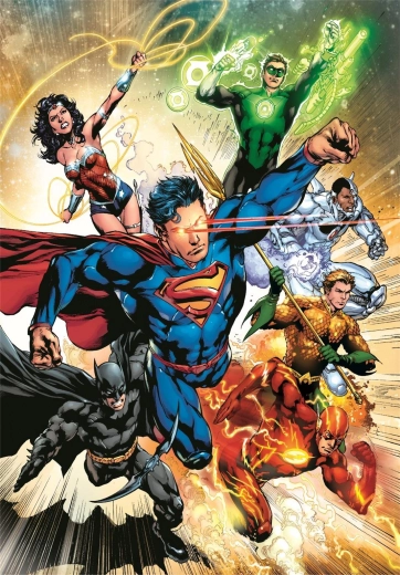 Puzzel 500 stukjes DC Comics