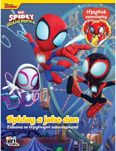 Stickerboek Spidey met glinsterende stickers