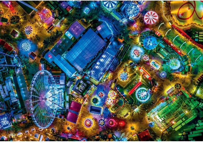 Un motif plein de lumières et de détails