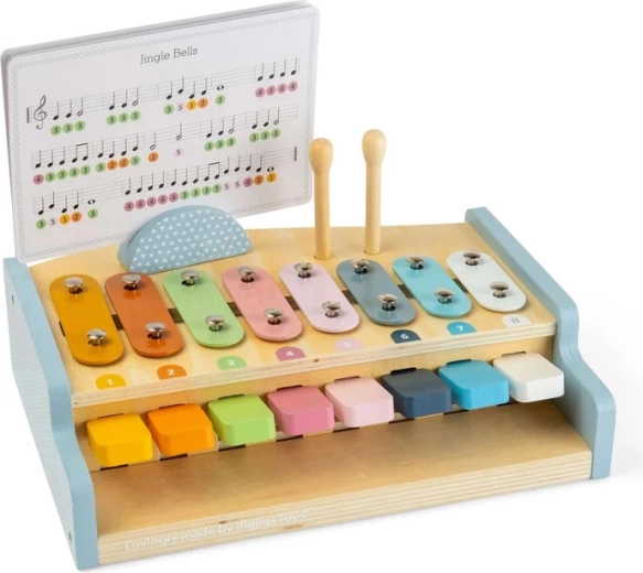 2-in-1: xylofoon en piano