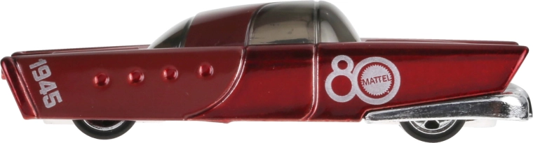 Ruby red paint and metal body