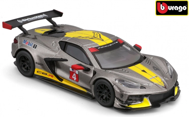 modèle en métal 1:43 chevrolet corvette c8.r 2020 – bburago