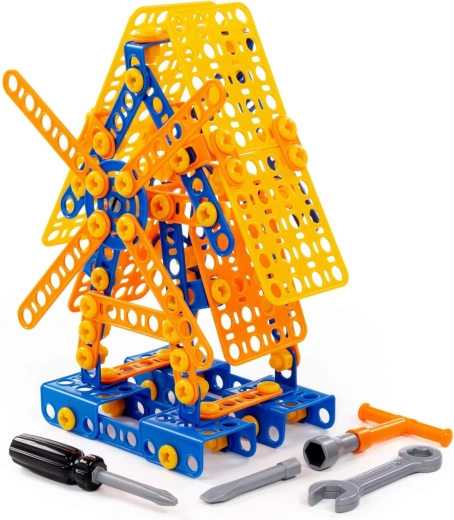 Versatile parts and sturdy connections