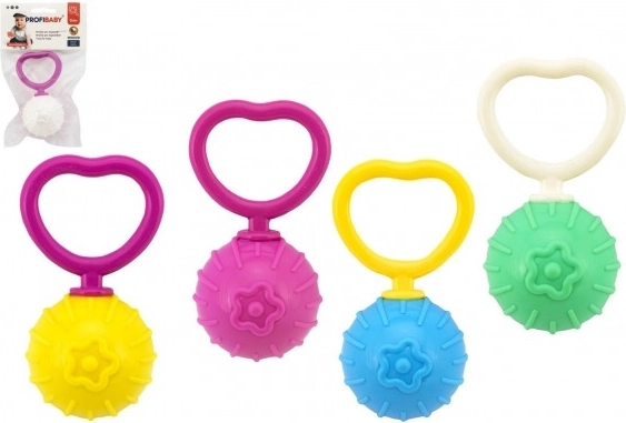 Hochet rétro en plastique avec bille (0 m+)