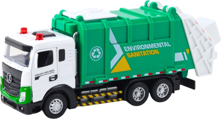 Metal cab and opening doors