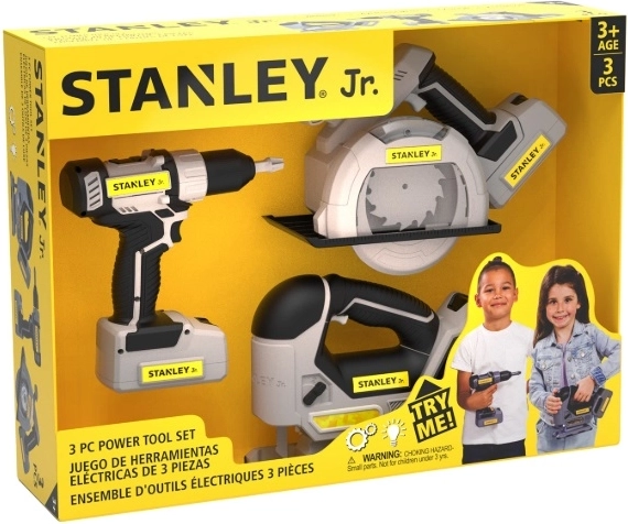 Stanley Junior : set d’outils électroniques pour enfants, 3 pièces