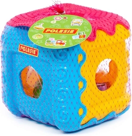 Colorful Educational Cube Shape Sorter