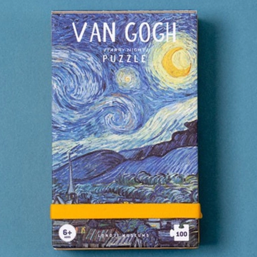 pocket puzzle tiny starry night 100 pieces