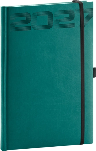 Notique weekagenda Aprint Top 2027 petrol 15 × 21 cm