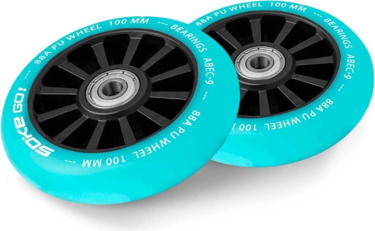 Universelle Größe 100 mm und 8-mm-Achse