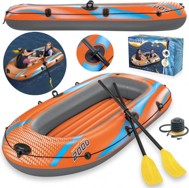 Opblaasbare kinderboot Bestway Kondor Elite