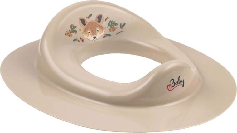Maltex toilet seat reducer The Nature Buddies fox beige