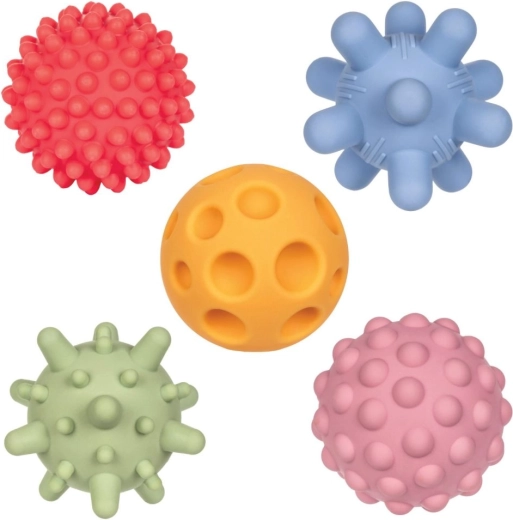 Gevarieerde texturen, kleuren en maten