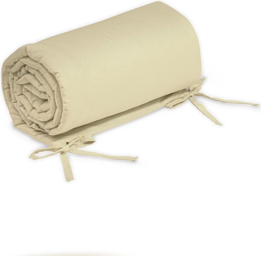 Petite&Mars protective cot bumper Tilly Max light beige 360 cm