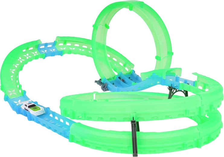 LED car with smooth ride