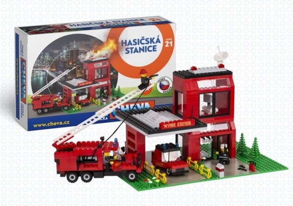Cheva Fire Station Construction Kit