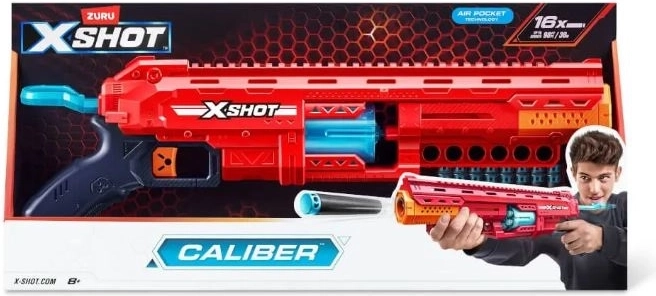 Lanceur en mousse ZURU X-Shot Caliber avec barillet