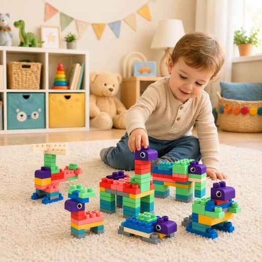 Soft silicone for safe play