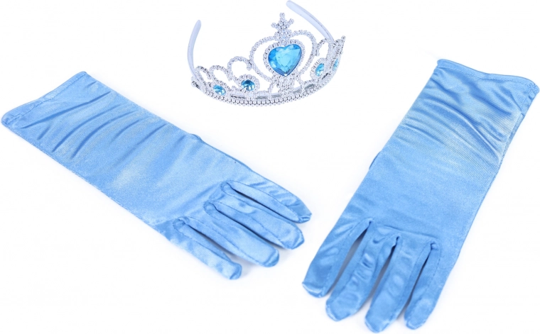 Princess set – gloves with crown